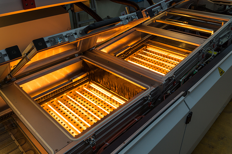 Preheaters in wave soldering