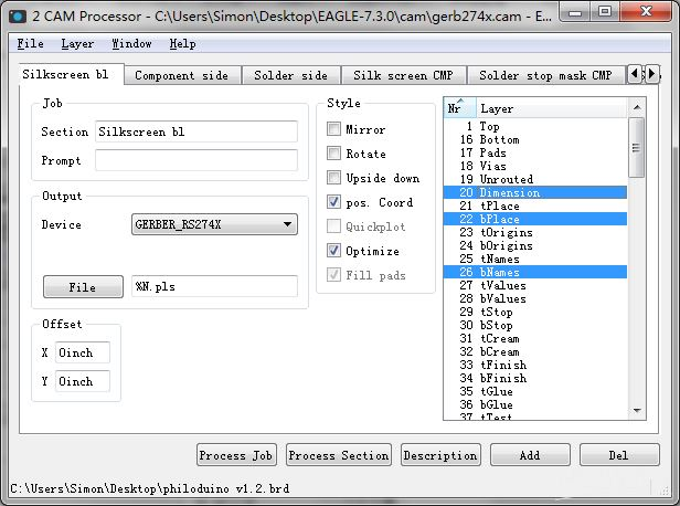Step 6.2 - add it individually in the CAM Processor